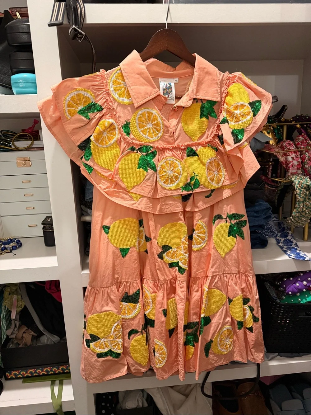 QoS lemon dress